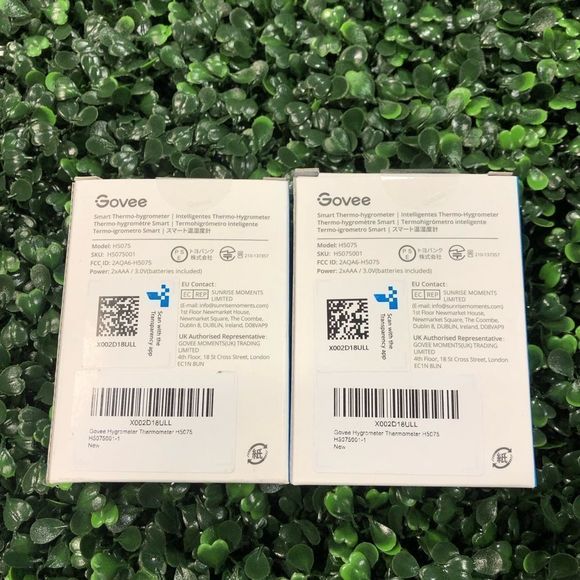 - 2 Govee Smart Thermo - Hygrometers NEW - Picture 2 of 8